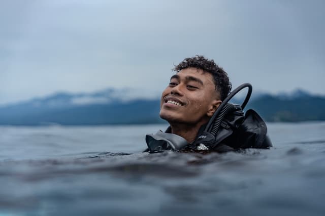 post dive euphoria